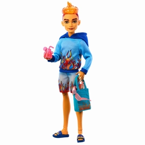 Mattel Toys Monster High Scare-Adise Island Heath Burns Fashion Doll with Swimsuit and Accessories