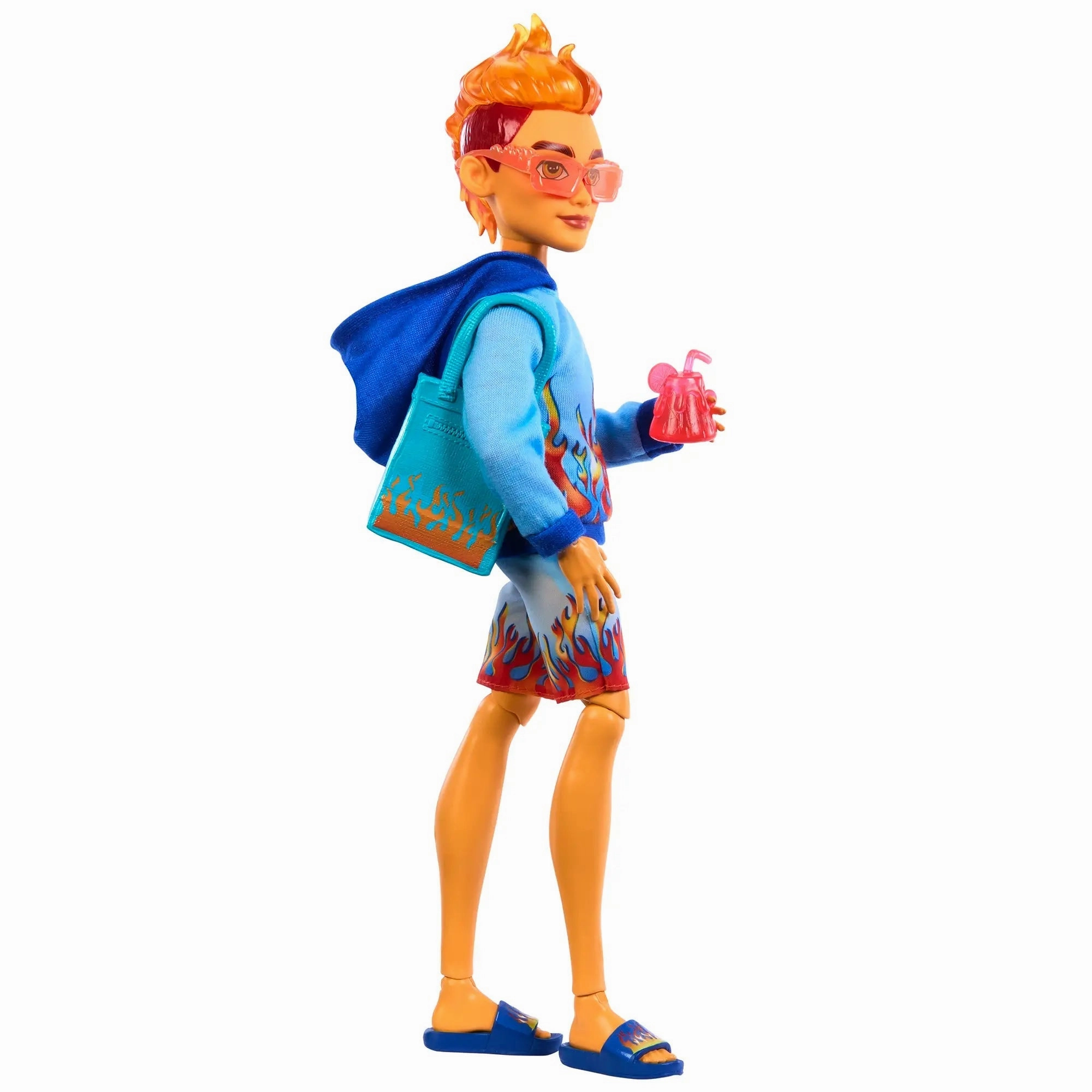 Mattel Toys Monster High Scare-Adise Island Heath Burns Fashion Doll with Swimsuit and Accessories