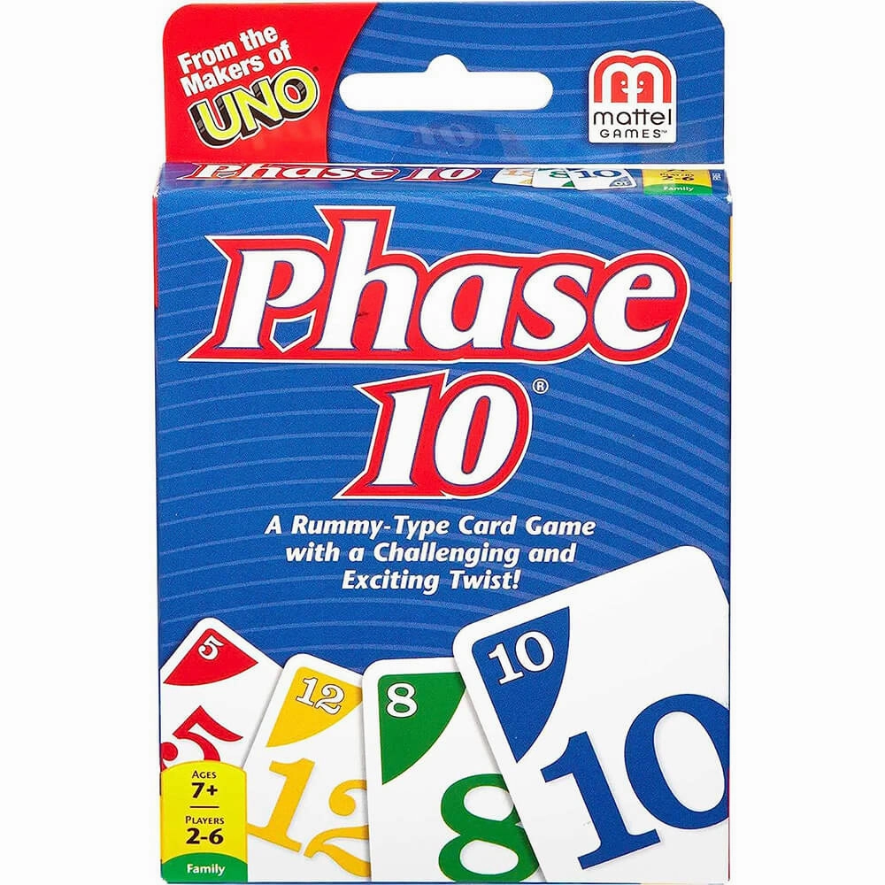 Mattel Toys PHASE 10 Card Game