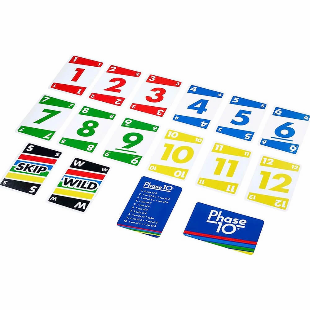 Mattel Toys PHASE 10 Card Game