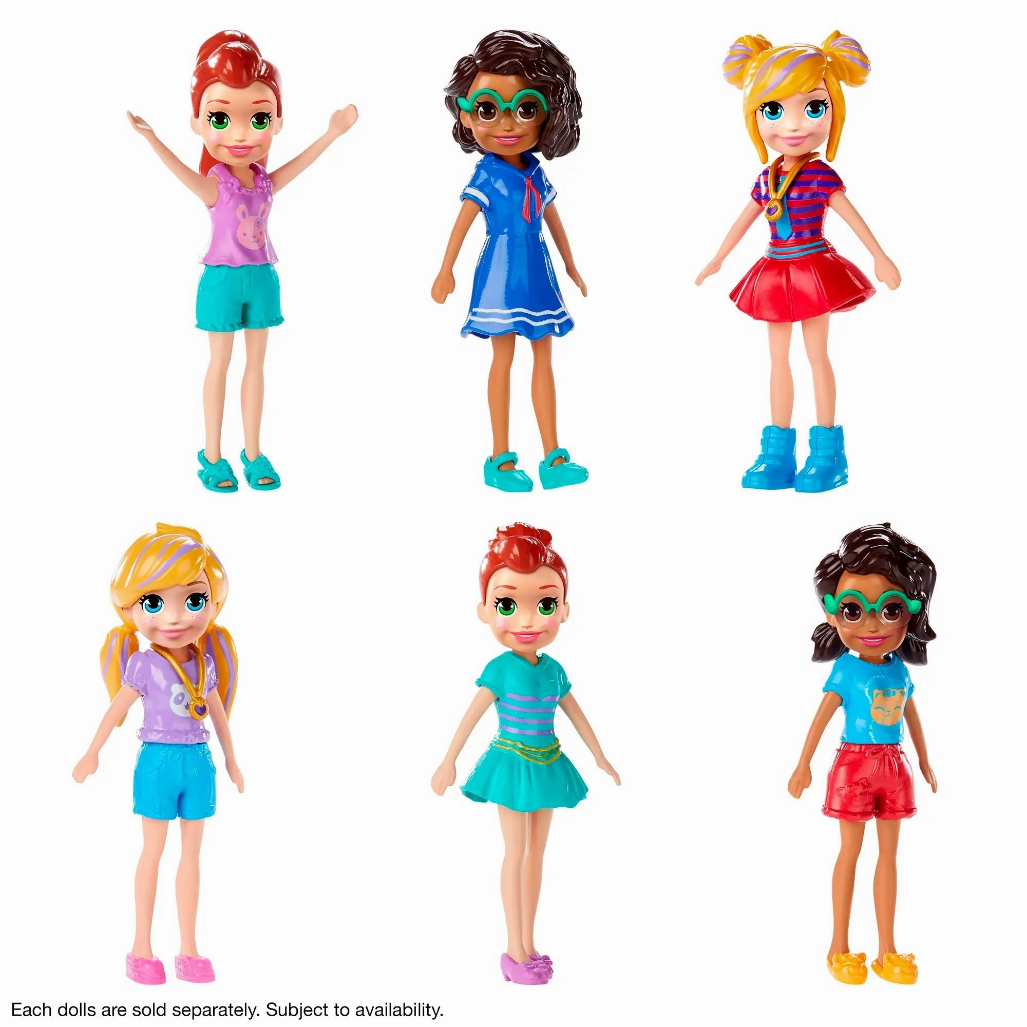 Mattel Toys Polly Pocket 3.5" Doll (Style May Vary)