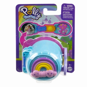 Mattel Toys Polly Pocket On the Go Fantasy Land Compact Set
