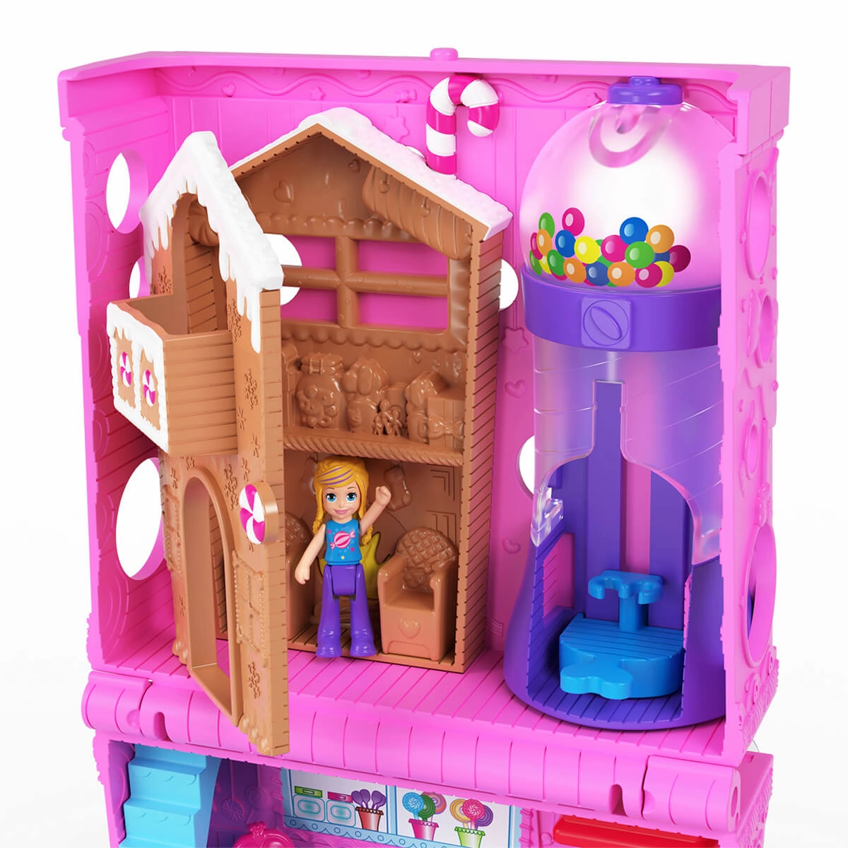 Mattel Toys Polly Pocket Pollyville Sweet Store Playset