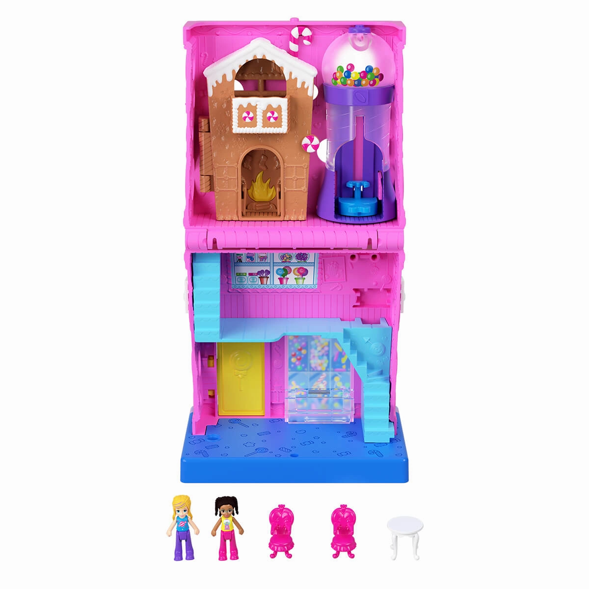 Mattel Toys Polly Pocket Pollyville Sweet Store Playset