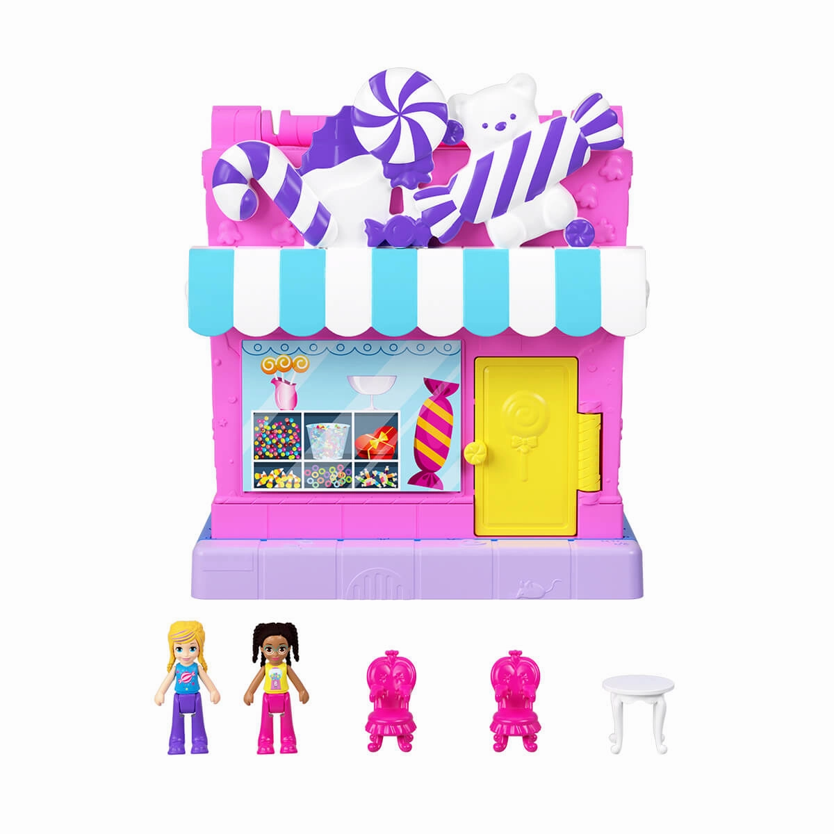 Mattel Toys Polly Pocket Pollyville Sweet Store Playset