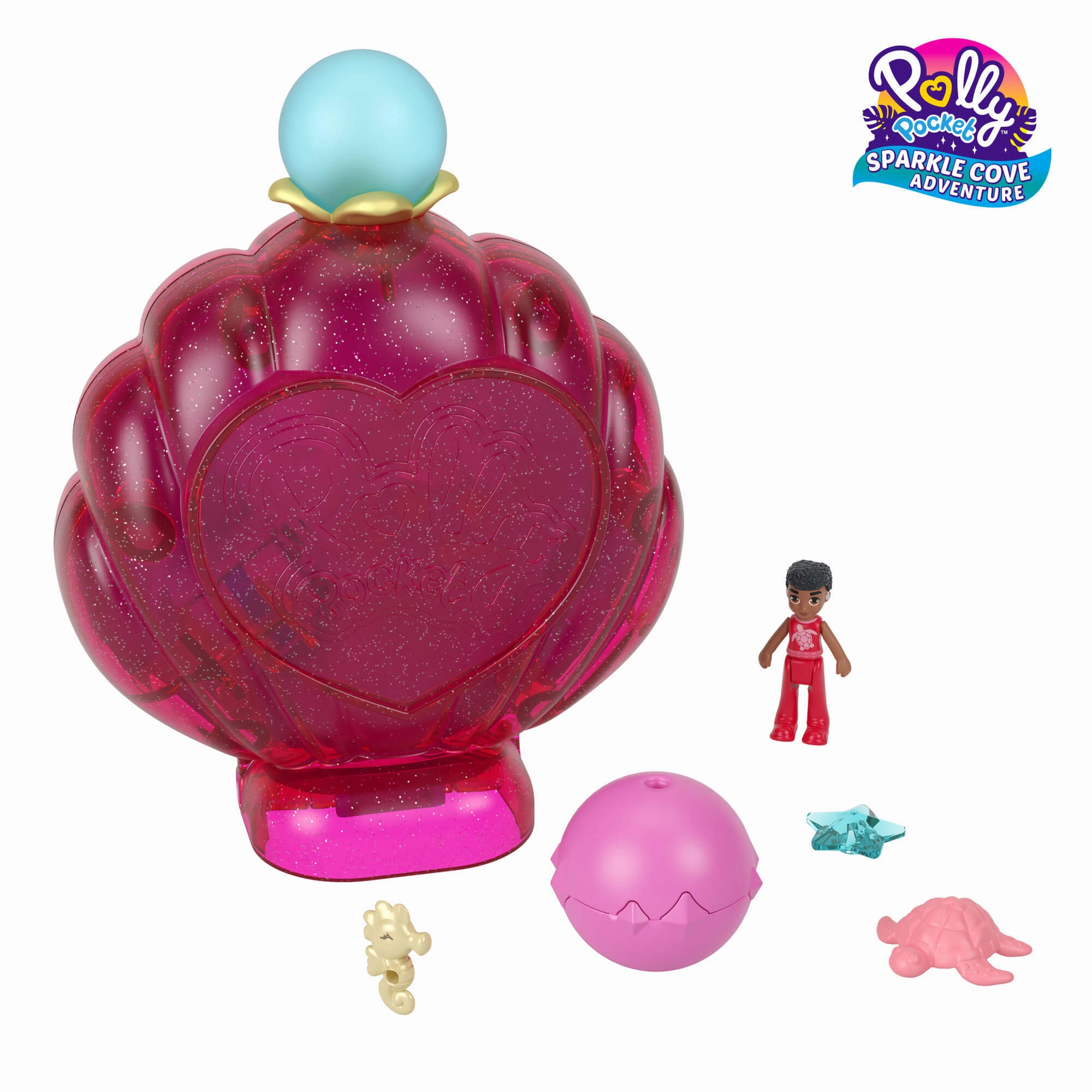 Mattel Toys Polly Pocket Sparkle Cove Adventure Compact