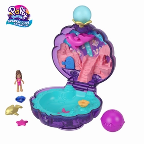 Mattel Toys Polly Pocket Sparkle Cove Adventure Compact Playset