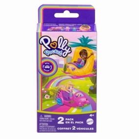 Mattel Toys Polly Pocket Vehicle 2-Pack