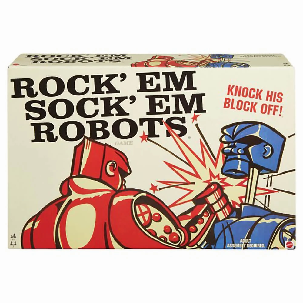 Mattel Toys Rock'em Sock'em Robots