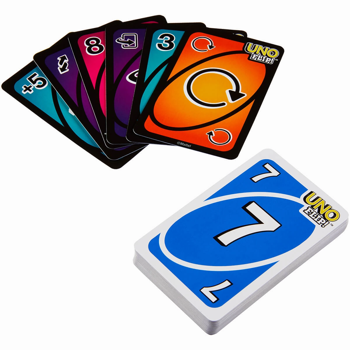 Mattel Toys UNO Flip! Double Sided Card Game