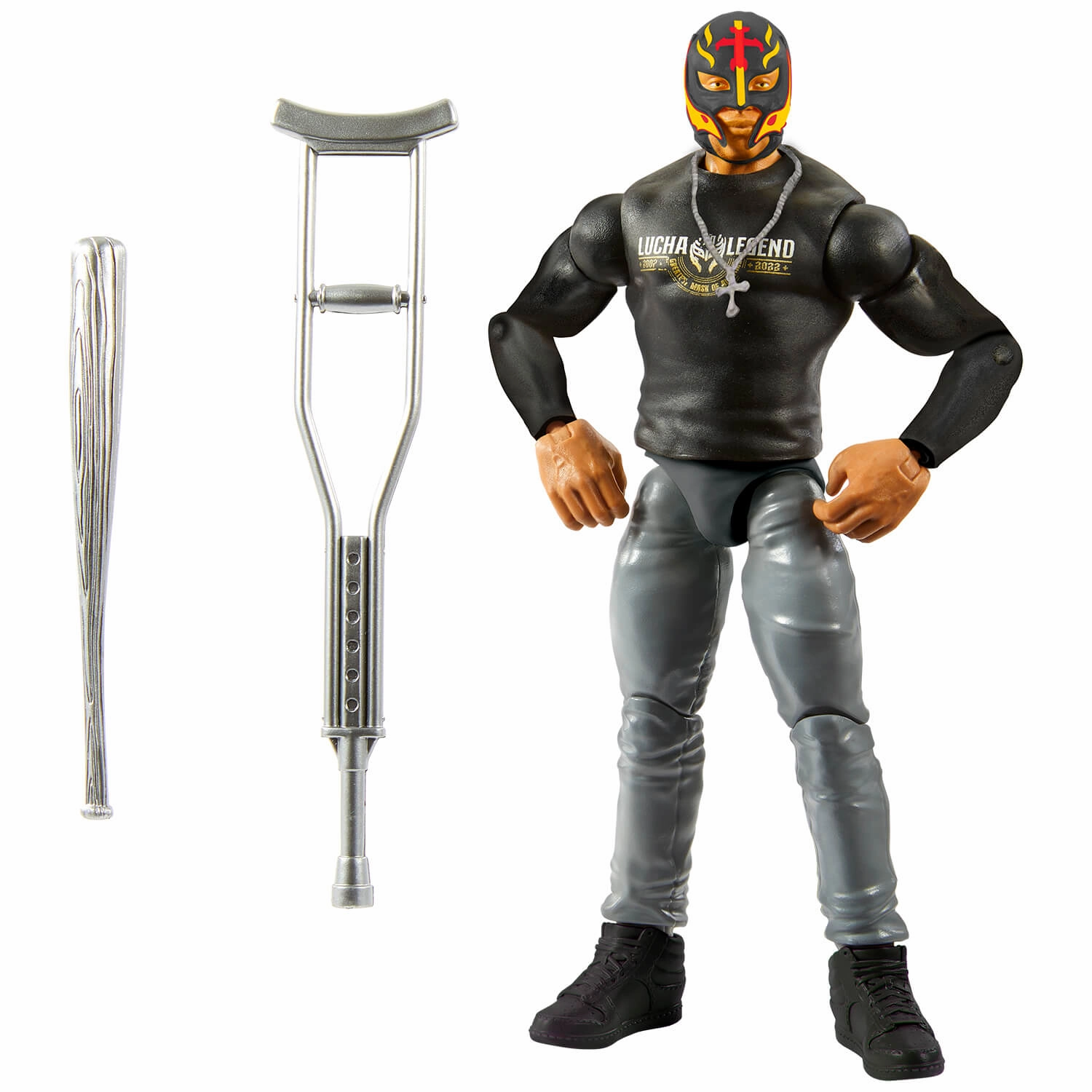 Mattel Toys WWE Lucha Low Rider Vehicle With Rey Mysterio Set