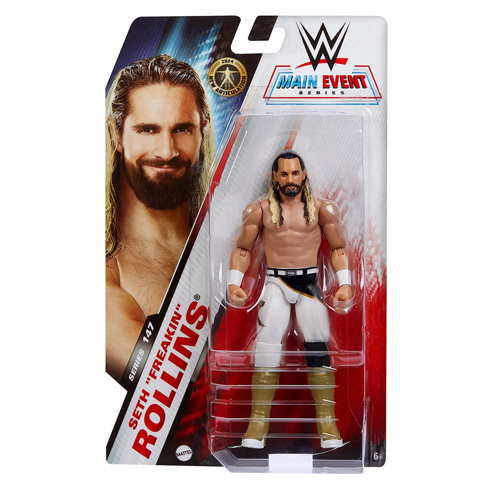 Mattel Toys WWE Main Event Series 147 Seth "Freakin" Rollins Action Figure