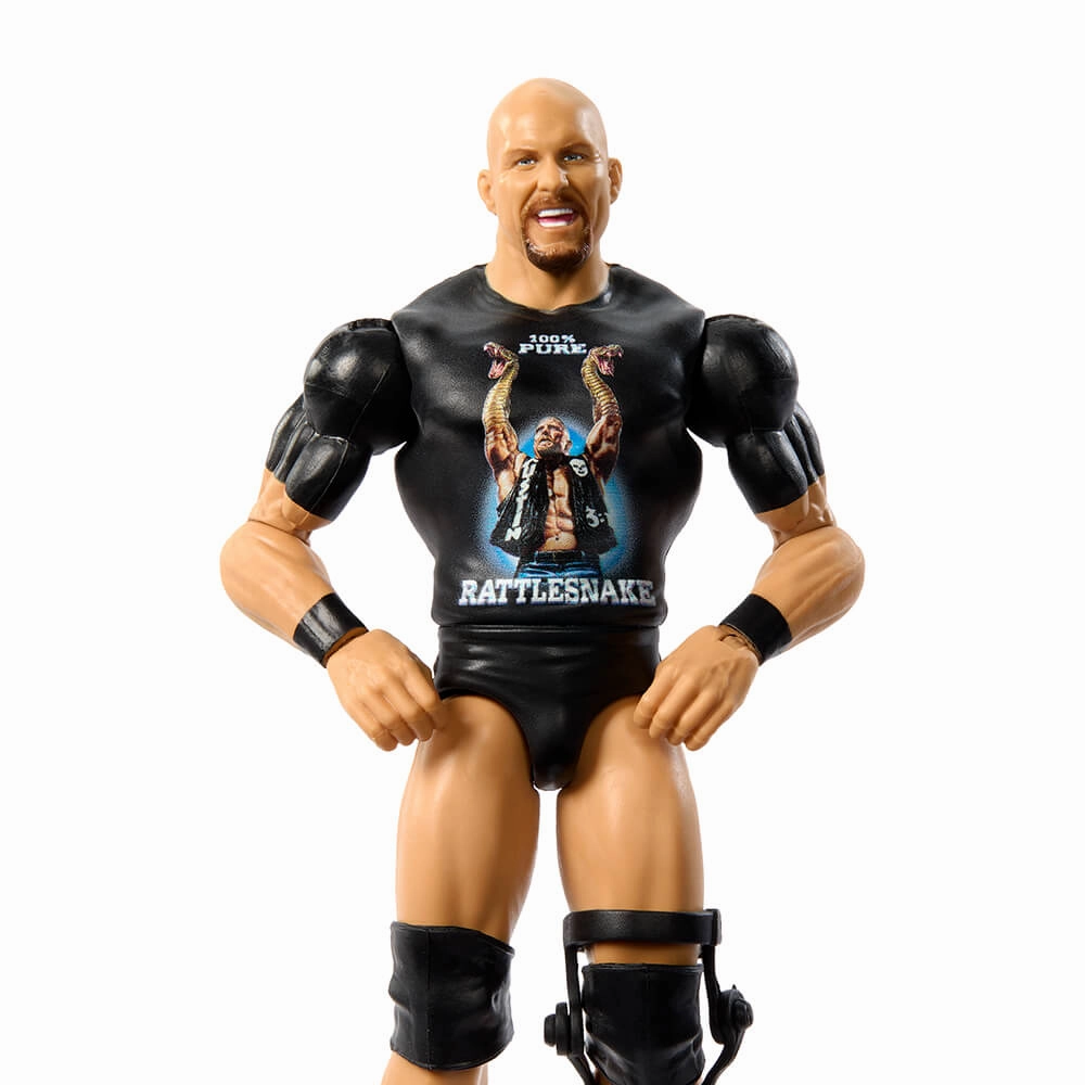 Mattel Toys WWE Main Event Wrestlemania Series 152 'Stone Cold' Steve Austin Action Figure