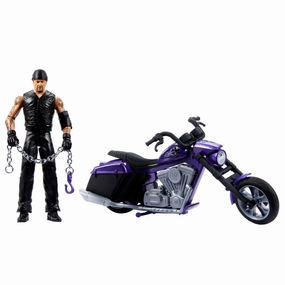 Mattel Toys WWE Wrekkin' Undertaker Boneyard Slamcycle Action Figure Set
