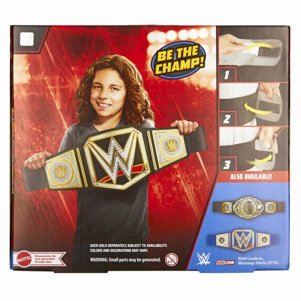 Mattel Toys WWE Wrestling Championship Title Belt