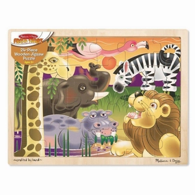 Melissa & Doug Toys African Plains Jigsaw 24pc