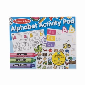 Melissa & Doug Toys Alphabet Activity Pad