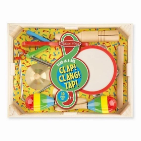 Melissa & Doug Toys Band-in-a-Box Clap! Clang! Tap!