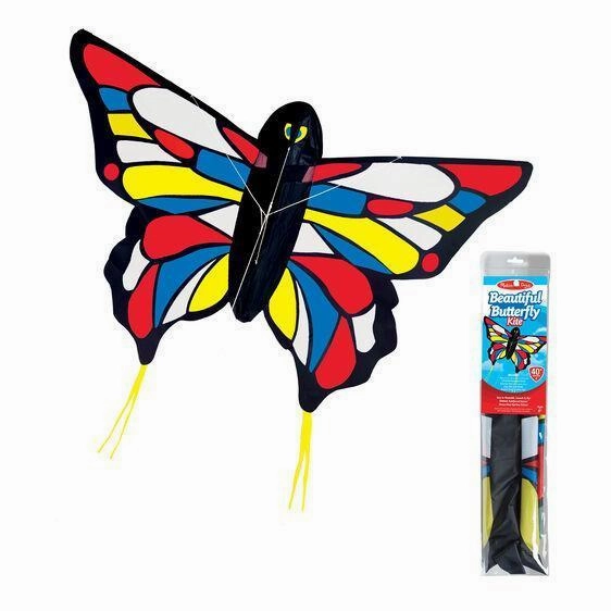 Melissa & Doug Toys Beautiful Butterfly Kite