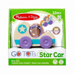 Melissa & Doug Toys Blue Star Car GO TOTS