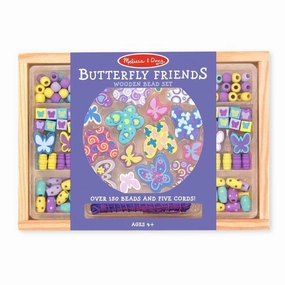 Melissa & Doug Toys Butterfly Friends Bead Set