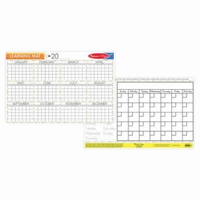 Melissa & Doug Toys Calendar Learning Mat