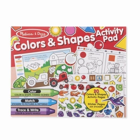 Melissa & Doug Toys Colors & Shapes Activity Pad