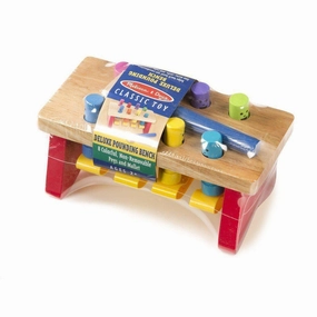 Melissa & Doug Toys Deluxe Pounding Bench