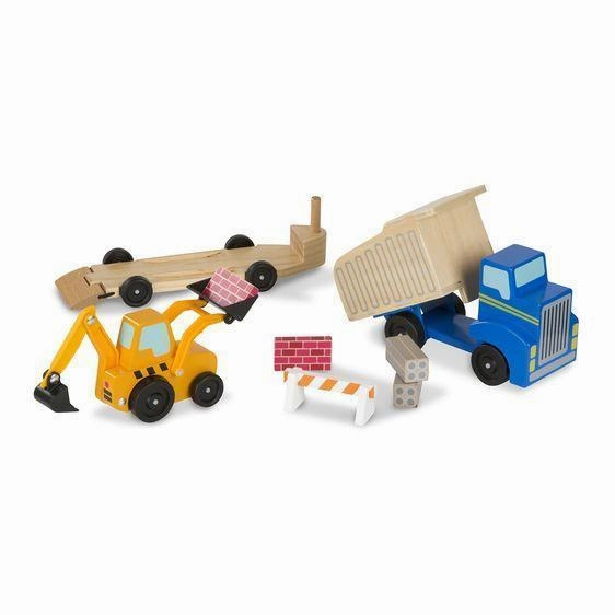 Melissa & Doug Toys Dump Truck & Loader
