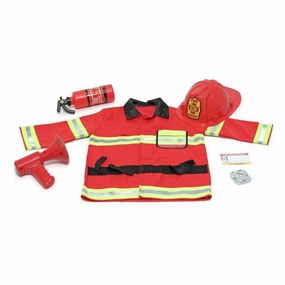 Melissa & Doug Toys Fire Chief Role Play Costume Set
