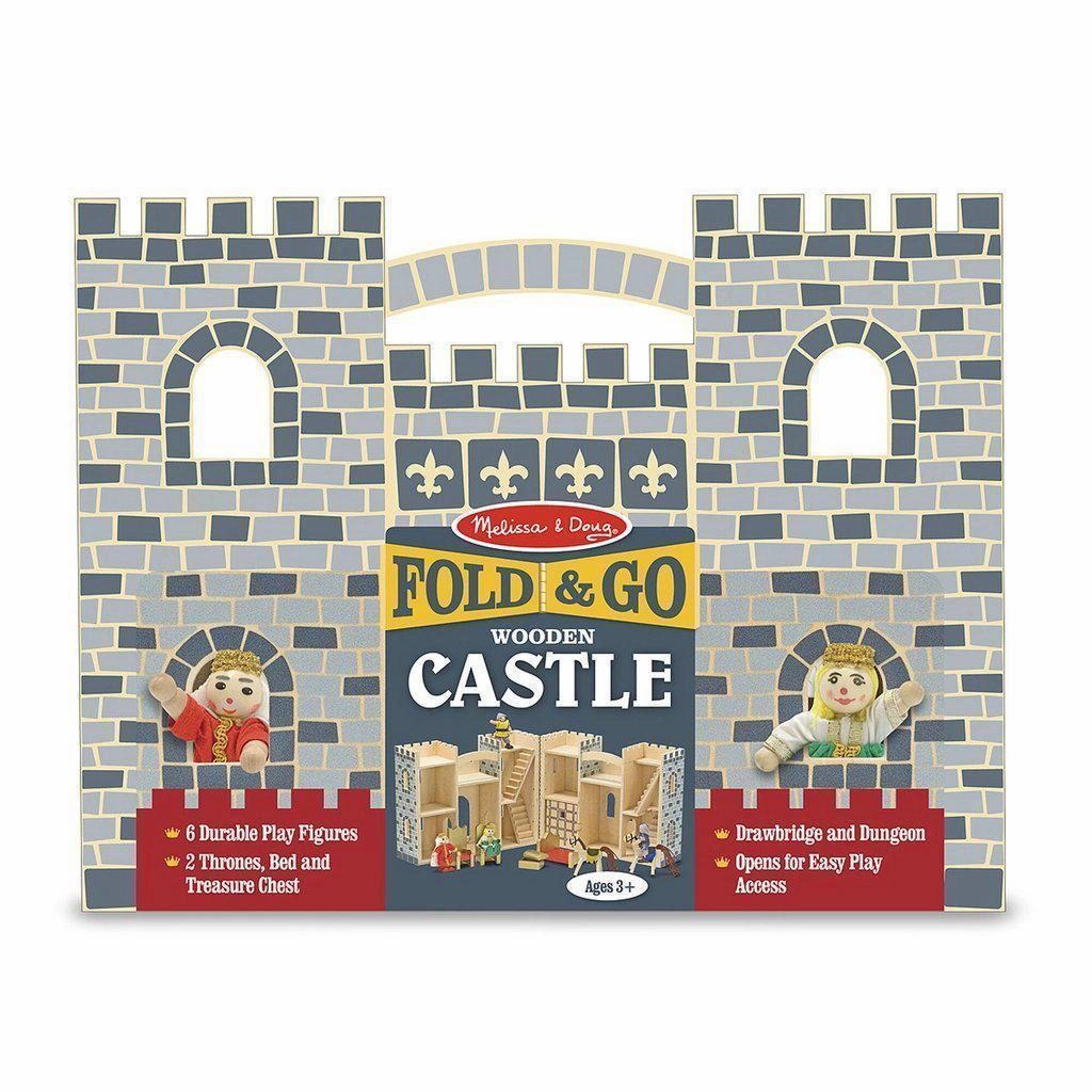 Melissa & Doug Toys Fold & Go Castle