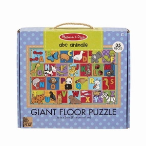 Melissa & Doug Toys Giant Floor Puzzle - ABC Animals 35 pc