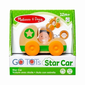 Melissa & Doug Toys Green Star Car GO TOTS