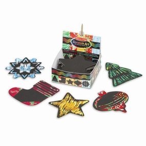 Melissa & Doug Toys Holiday Scratch Art Notes