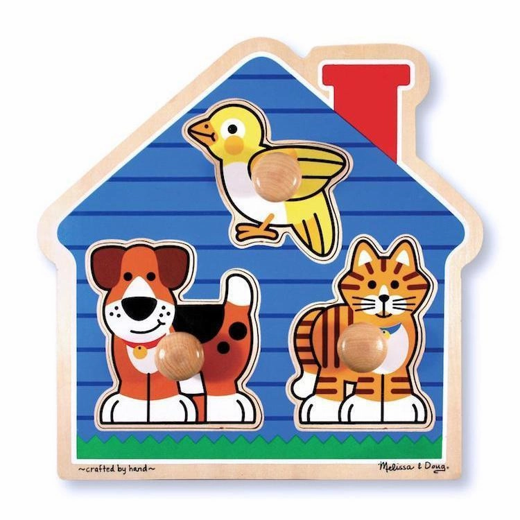 Melissa & Doug Toys House Pets Jumbo Knob (2055)