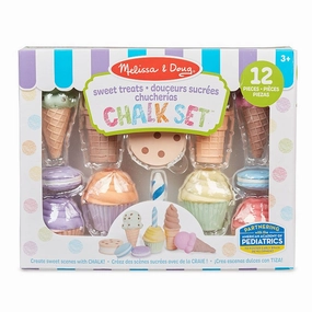 Melissa & Doug Toys Ice Cream & Cake Chalk Set