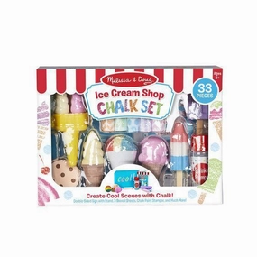 Melissa & Doug Toys Ice Cream Shop Chalk Set
