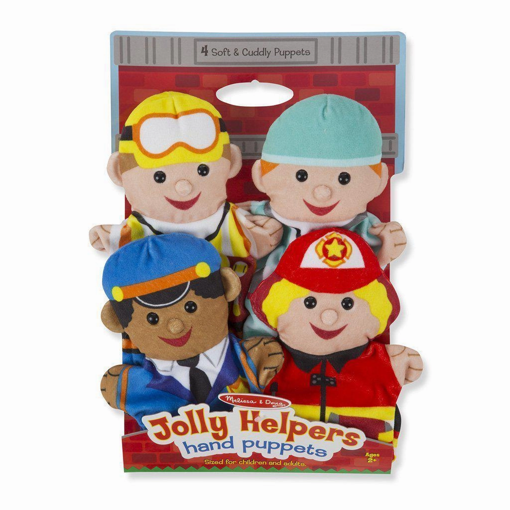 Melissa & Doug Toys Jolly Helpers Hand Puppets