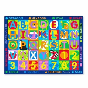 Melissa & Doug Toys Jumbo ABC 123 Rug