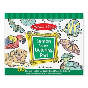 Melissa & Doug Toys Jumbo Coloring Pad - Animal