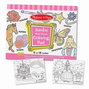 Melissa & Doug Toys Jumbo Coloring Pad - Pink