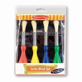 Melissa & Doug Toys Jumbo Paint Brushes (set of 4)