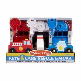 Melissa & Doug Toys Keys & Cars Rescue Garage