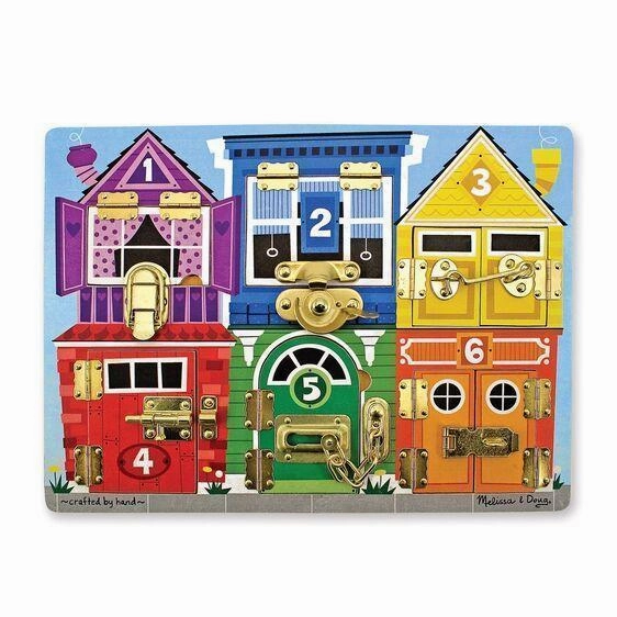 Melissa & Doug Toys Latches Board (3785)