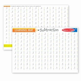 Melissa & Doug Toys Learning Mat - Subtraction