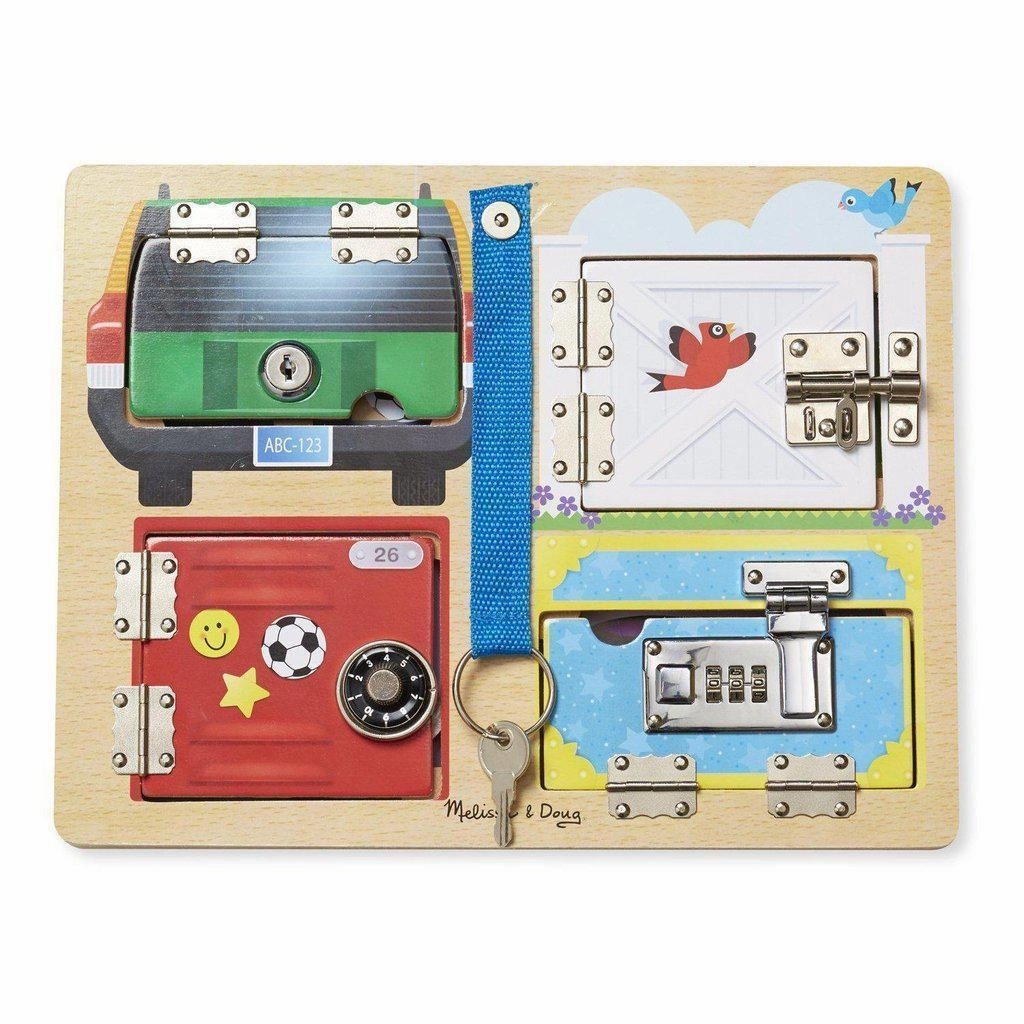 Melissa & Doug Toys Locks & Latches Board