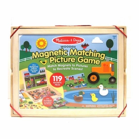 Melissa & Doug Toys Magnetic Matching Picture Game (9918)