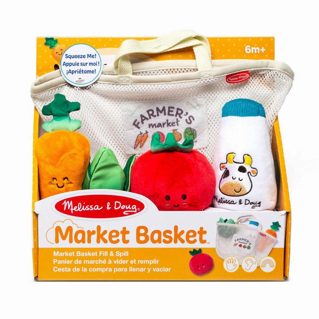 Melissa & Doug Toys Market Basket Fill & Spill