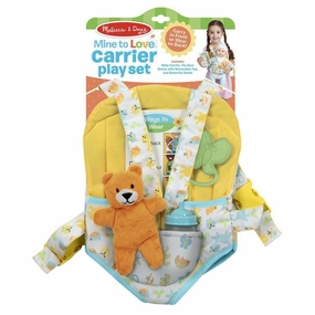 Melissa & Doug Toys Mine to Love Carrier Play Set