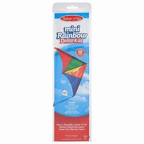 Melissa & Doug Toys Mini Rainbow Delta Kite